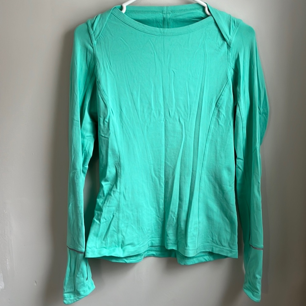Minty green long sleeve